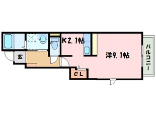 サピーＮ・Ⅱの物件間取画像